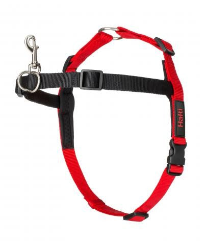 Halti Front Control Harness Black/ Red