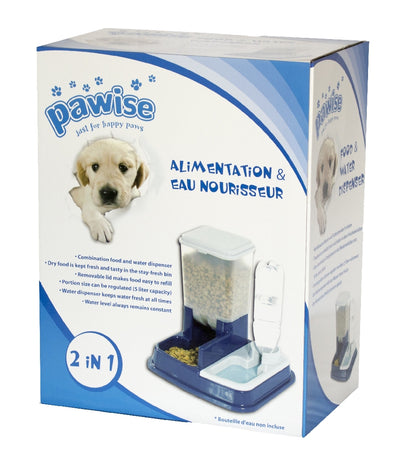 Pawise Food & Water Dispenser