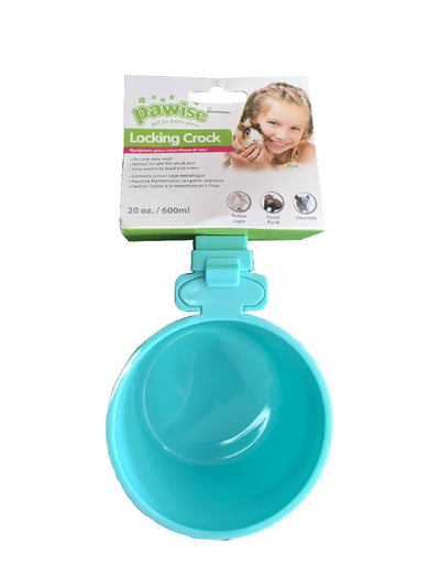 Paw Wise - Locking Crock Bowl - 0.60 Litre