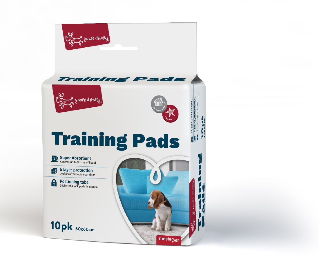 Yours Droolly Training Puppy Pads Pack Of 10