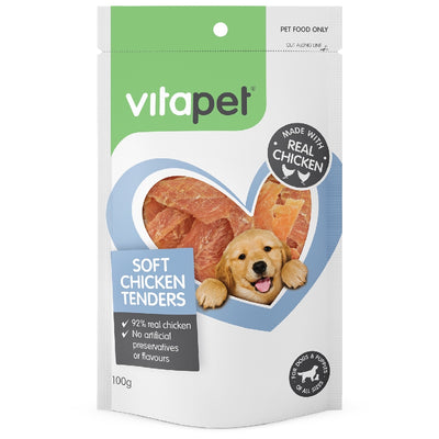 Vitapet Jerhigh Soft Chicken Tenders 100G