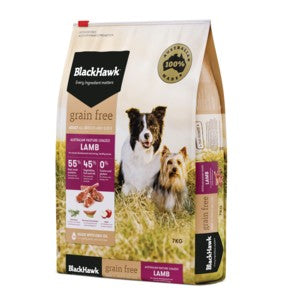 Black Hawk Adult Grain Free Lamb 7Kg