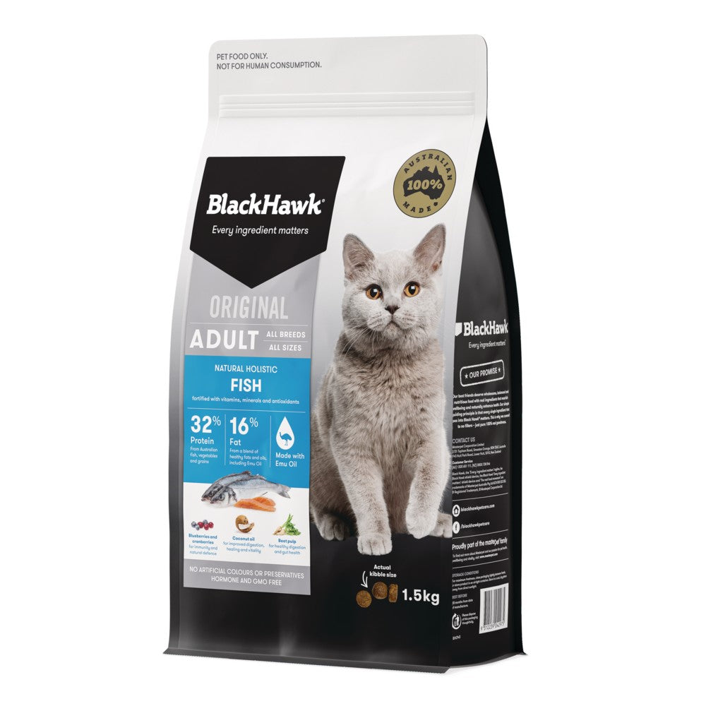 Black Hawk Feline Fish 1.5Kg