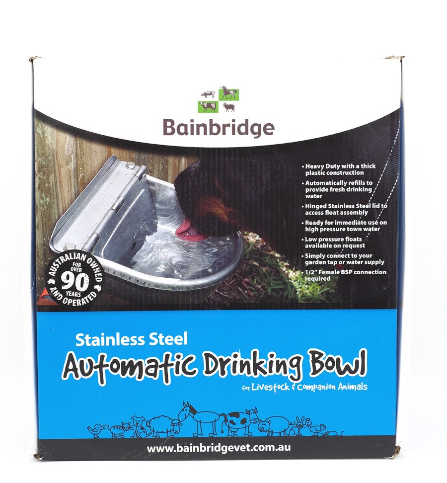 Bainbridge Automatic Stainless Steel Drinking Bowl