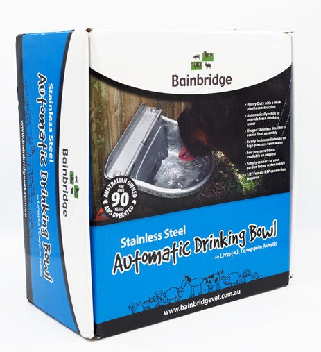 Bainbridge Automatic Stainless Steel Drinking Bowl