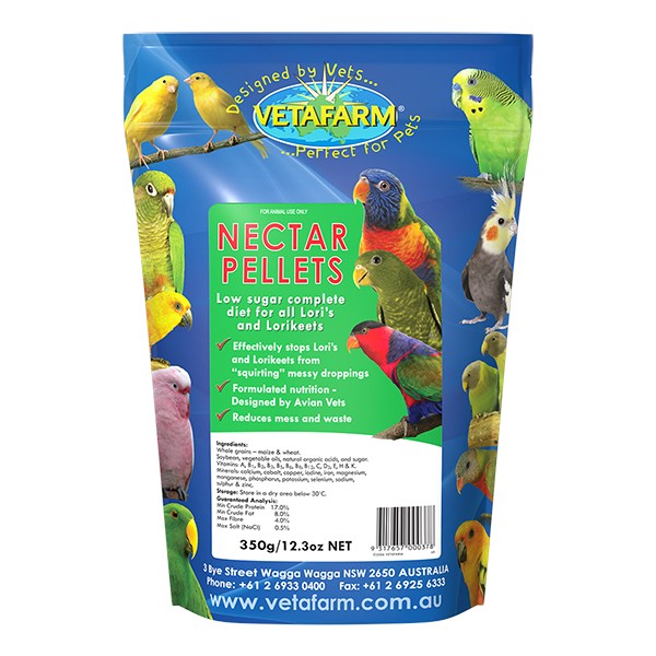 Vetafarm Nectar Pellets