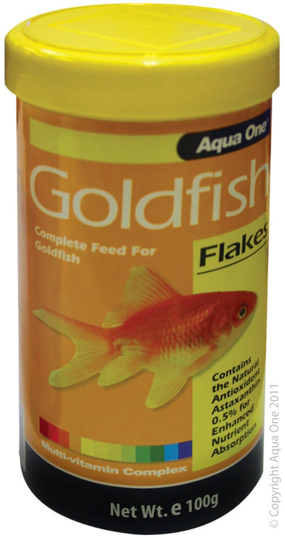 Aqua One Goldfish Flakes100G