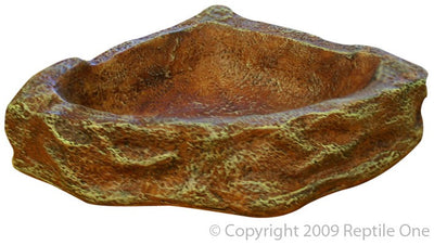 Reptile One Corner Dish 9.5x9cm Sm