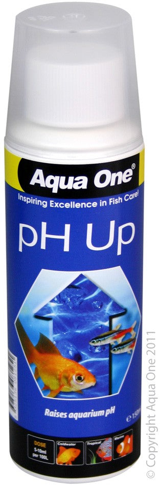 Aqua One Liquid PH Up 150ml Treatment