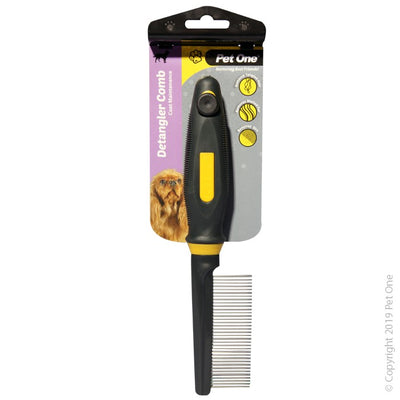 Pet One Grooming Detangler Comb 35 Pins