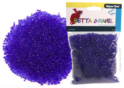 Aqua One Betta Gravel Glass Purple 350G