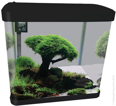 Aqua One Lifestyle 29Ltr Black Aquarium