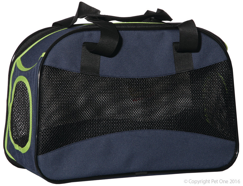 Pet One Carrier Soft Rectangular 42cm L X 20cm W X 28cm H