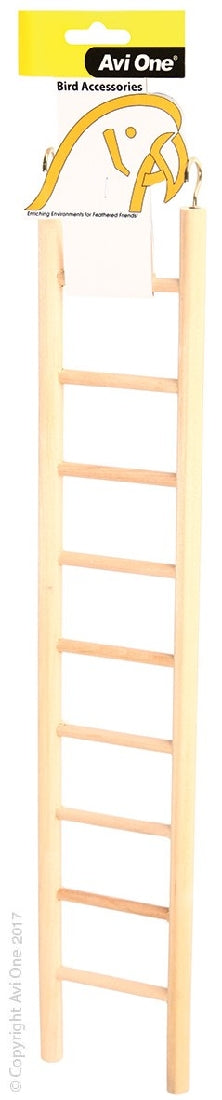 Avi One Bird Toy Wooden Ladder 9 Rung