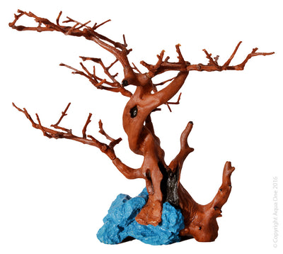 Aqua One Hermit Crab Climbing Branches And Blue Rock 24.5x18x19Cm