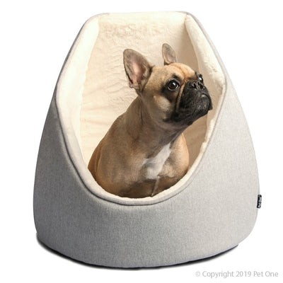 Pet One Bedding Igloo 51cm x 51cm x 47cm Arctic Grey