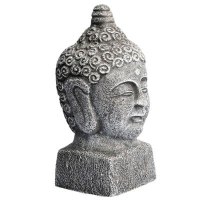 Aqua One Ornament Budda Head 7.5cm x 8.5cm x16cm