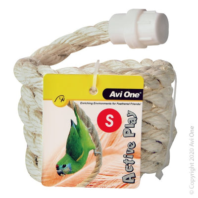 Avi One Boing Sisal Rope Bird Toy Small