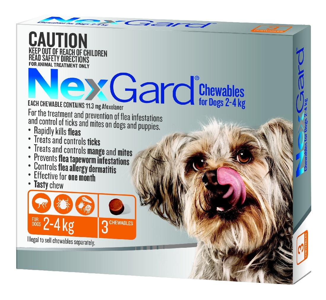 Nexgard Small 2Kg-4Kg