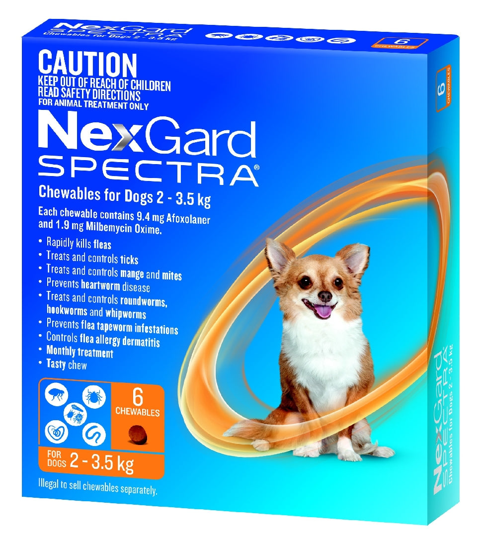 Nexgard Spectra 2.3- 3.5Kg