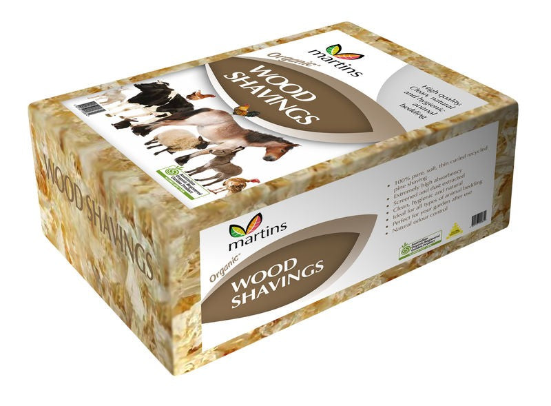 Martins Mini Wood Shavings 30 Litres *Available in store or local delivery only