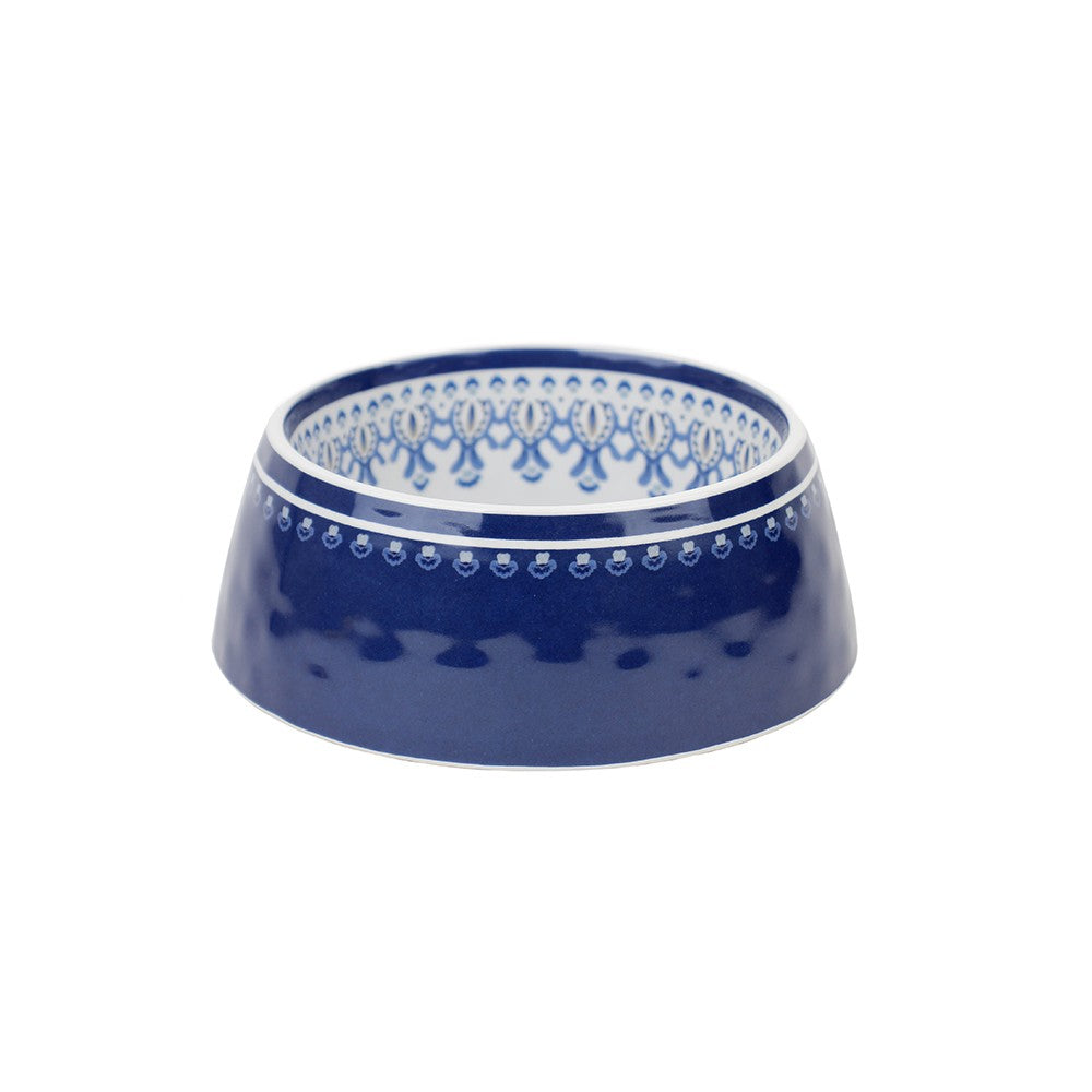 Barkley & Bella Bowl Melamine Medina Indigo Medium