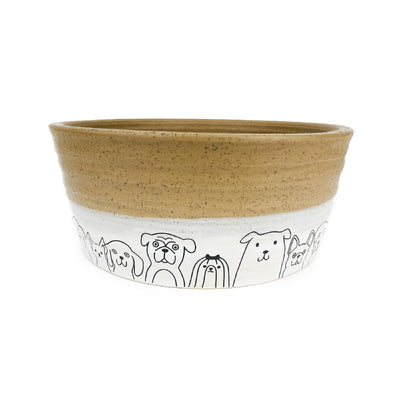 Barkley & Bella Bowl Ceramic Pooch