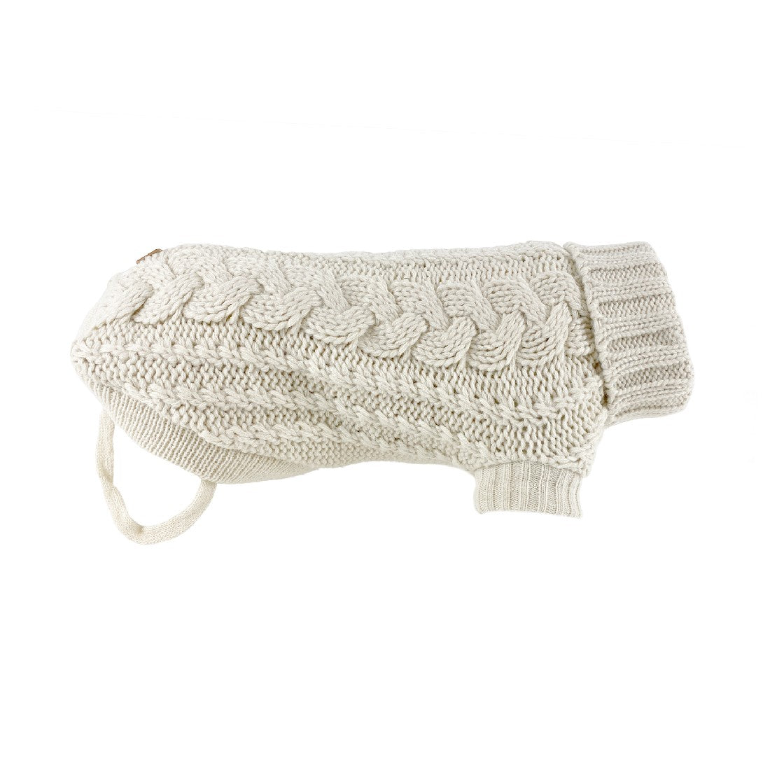 Huskimo Dog Jumper Frenchknit Ivory