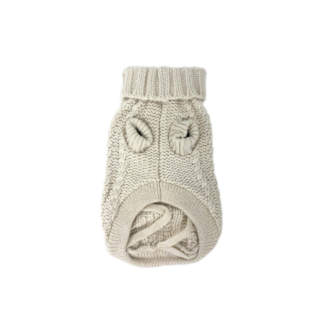 Huskimo Dog Jumper Frenchknit Ivory