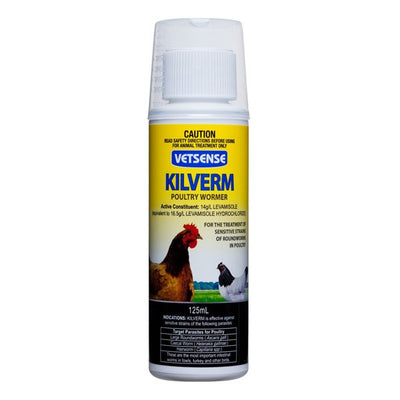 Vetsense Kilverm Pig & Poultry 125 ml