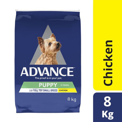 Advance Dog Puppy Small & Toy Brd 8Kg