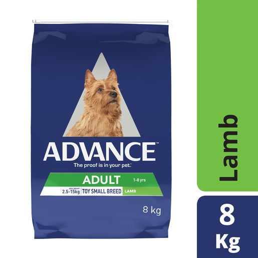 Advance Dog Lamb & Rice Toy Breed 8Kg