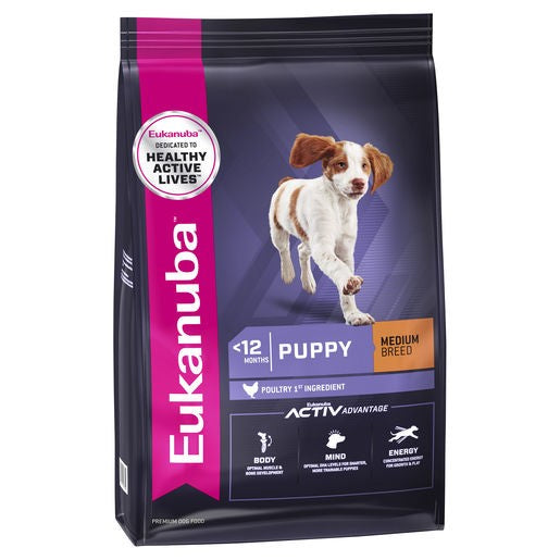 Eukanuba Dog Puppy Medium Breed 3kg