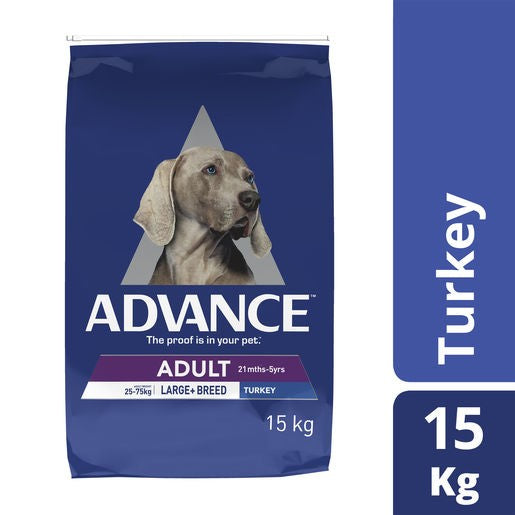 Advance Dog Adult Large Breed Turkey 15Kg