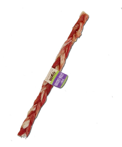 Wag Braided Bully Stick Lrg