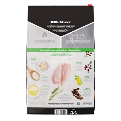 Black Hawk Adult Chicken & Rice 20Kg