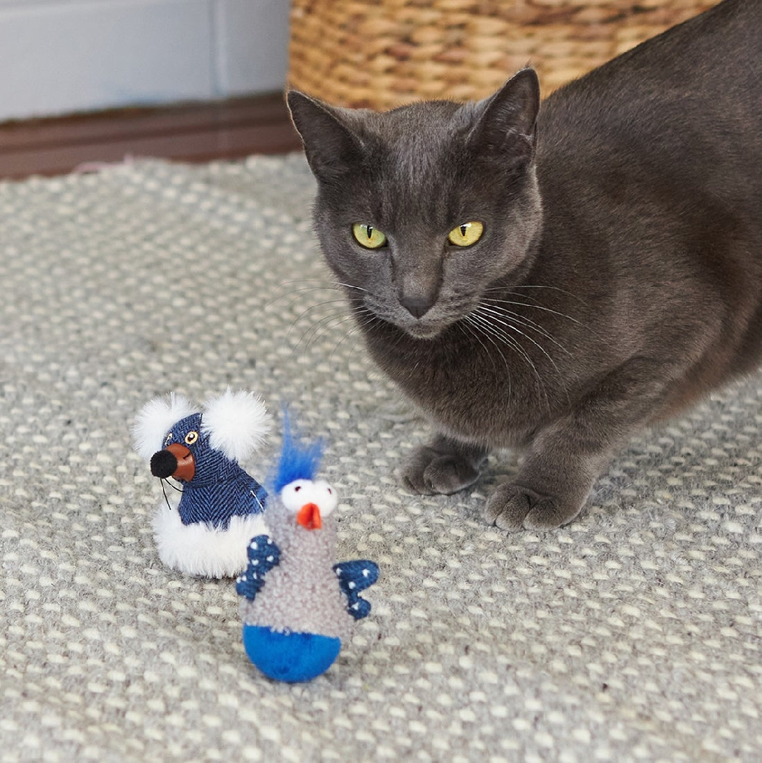 Kazoo Cat Toy Wobble Duck