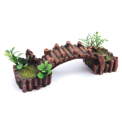 Kazoo Log Bridge With Plants Sml