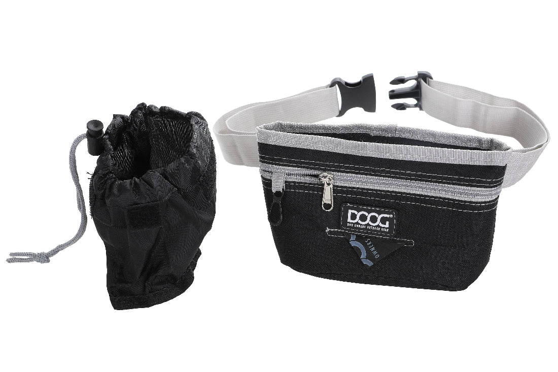 Doog Treat Pouch Black/Grey