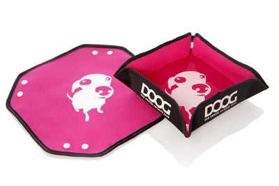 Doog Foldable Water Bowl Pink