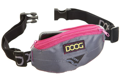 Doog Mini Belt Grey With Pink