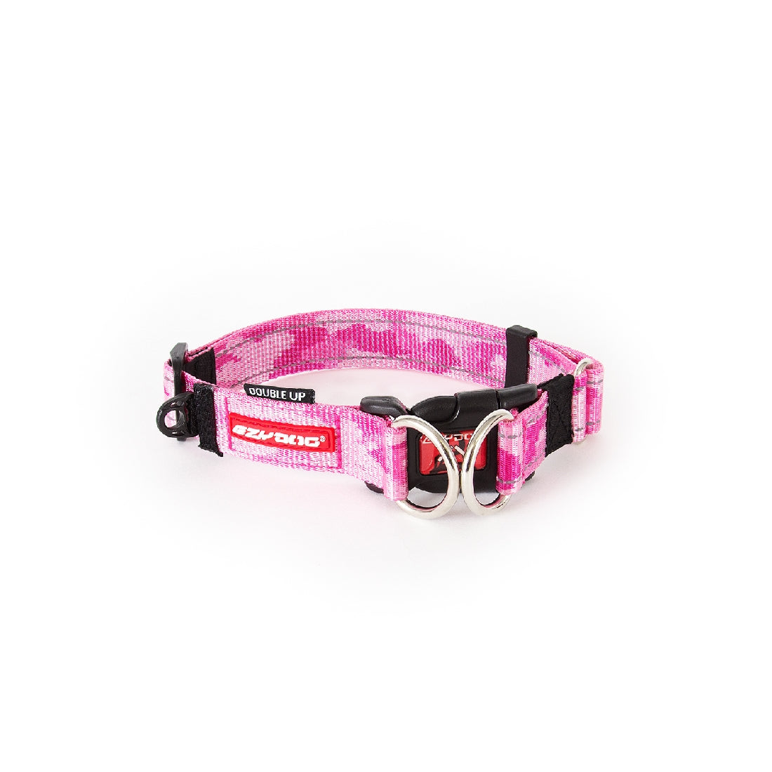 Ezy Dog Double Up Collar Pink Camo