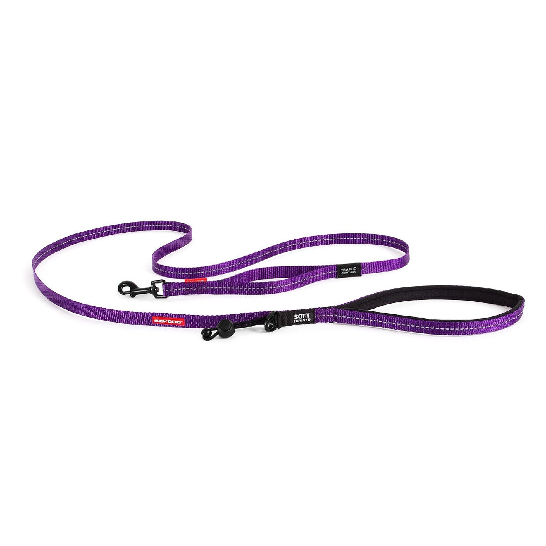 Ezy Dog Leash Soft Trainer with traffic control 12mm