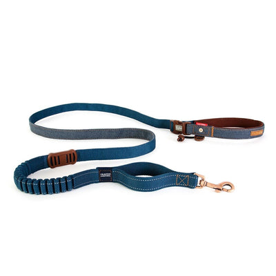 Ezy Dog Leash Road Runner 25mm Denim