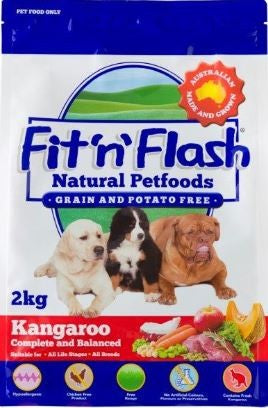 Buy Fit & Flash Grain Free Kangaroo formula 2kg