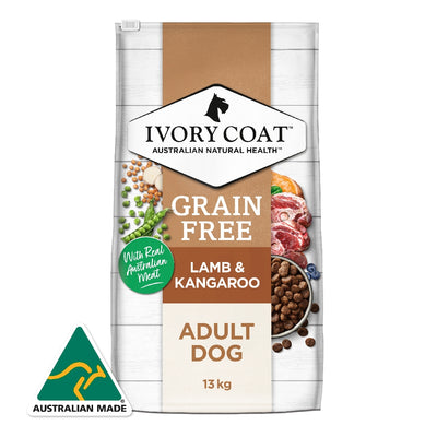 Ivory Coat Adult Lamb & Kangaroo 13Kg