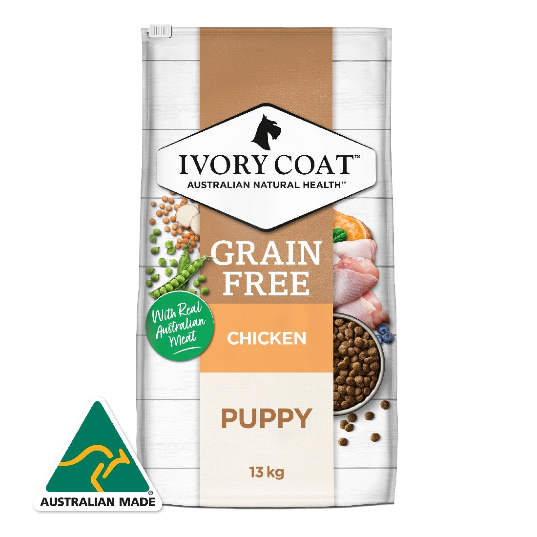 Ivory Coat Puppy Chicken 13Kg