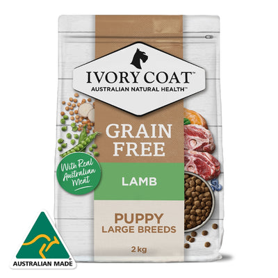 Ivory Coat Puppy Large Breed Lamb & Coconut 2Kg