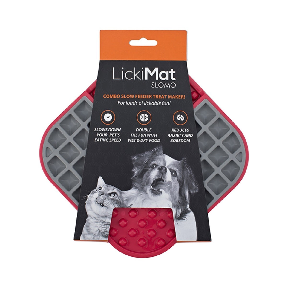 Lickimat Slomo Red