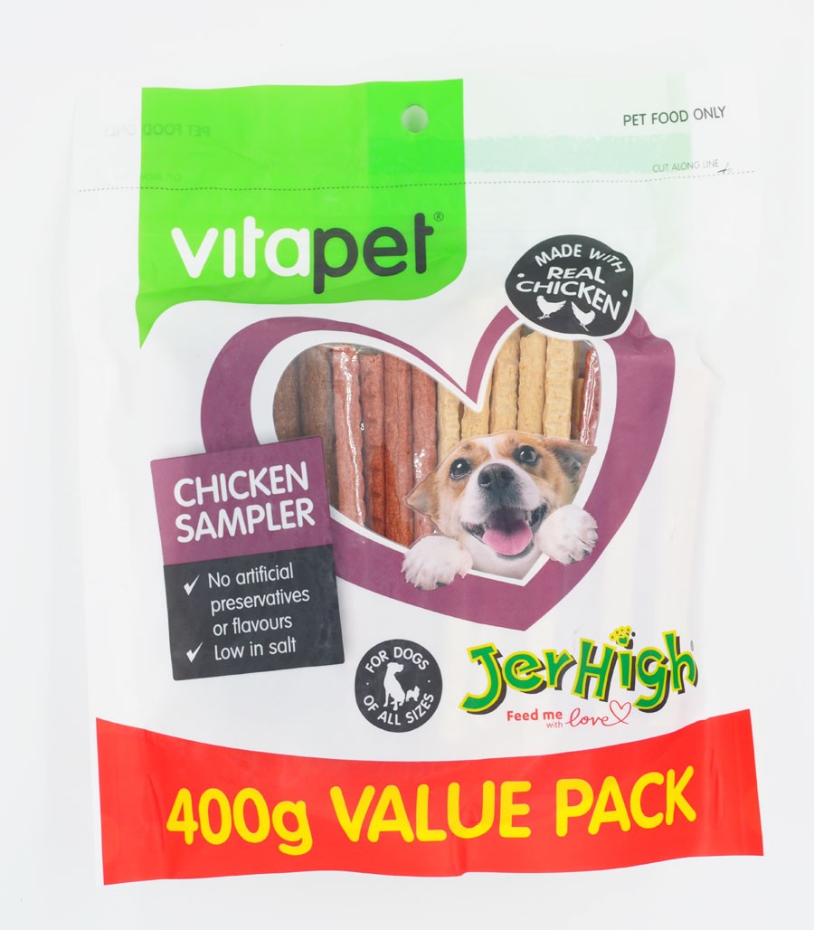 Vitapet Jerhigh Variety Pack 400G